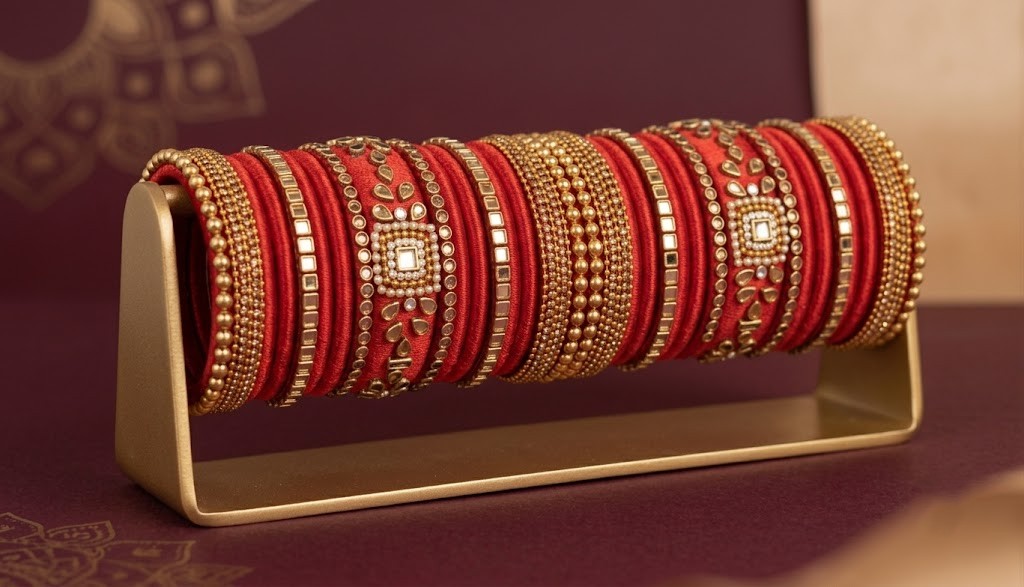 Red silk thread set - Image 3