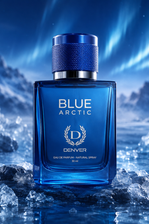 Denver Blue Arctic Perfume for Men Long Lasting Freshness
