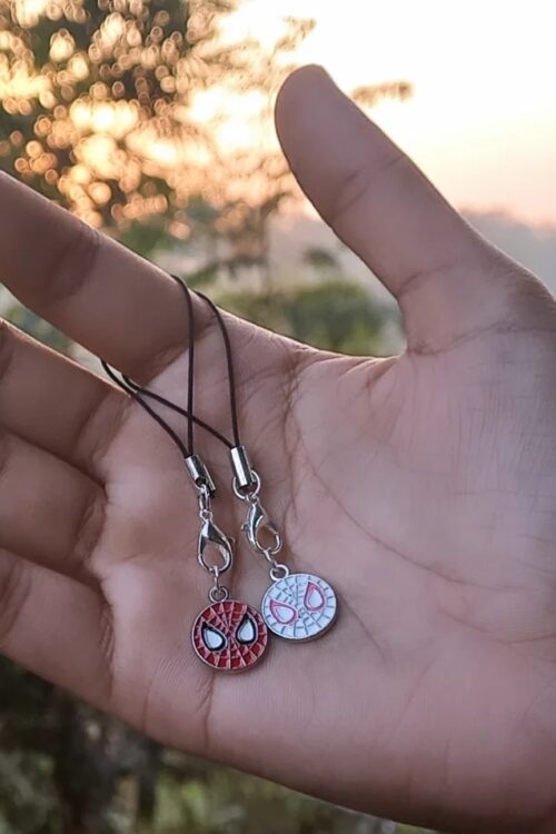 Spider-Man & Gwen Matching Phone Charm Set